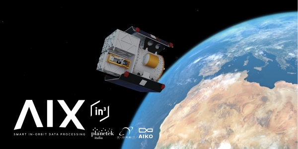 Launched the first satellite of the AIX mission