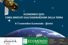 Ecomondo 2025: corsi gratuiti sulla Osservazione della Terra