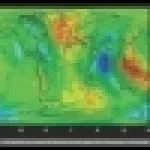 mappa gravità terrestre